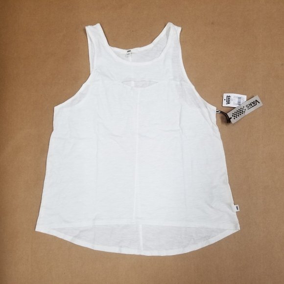 Vans Tops - Vans My So Called Tank Top Womens Sz Medium White